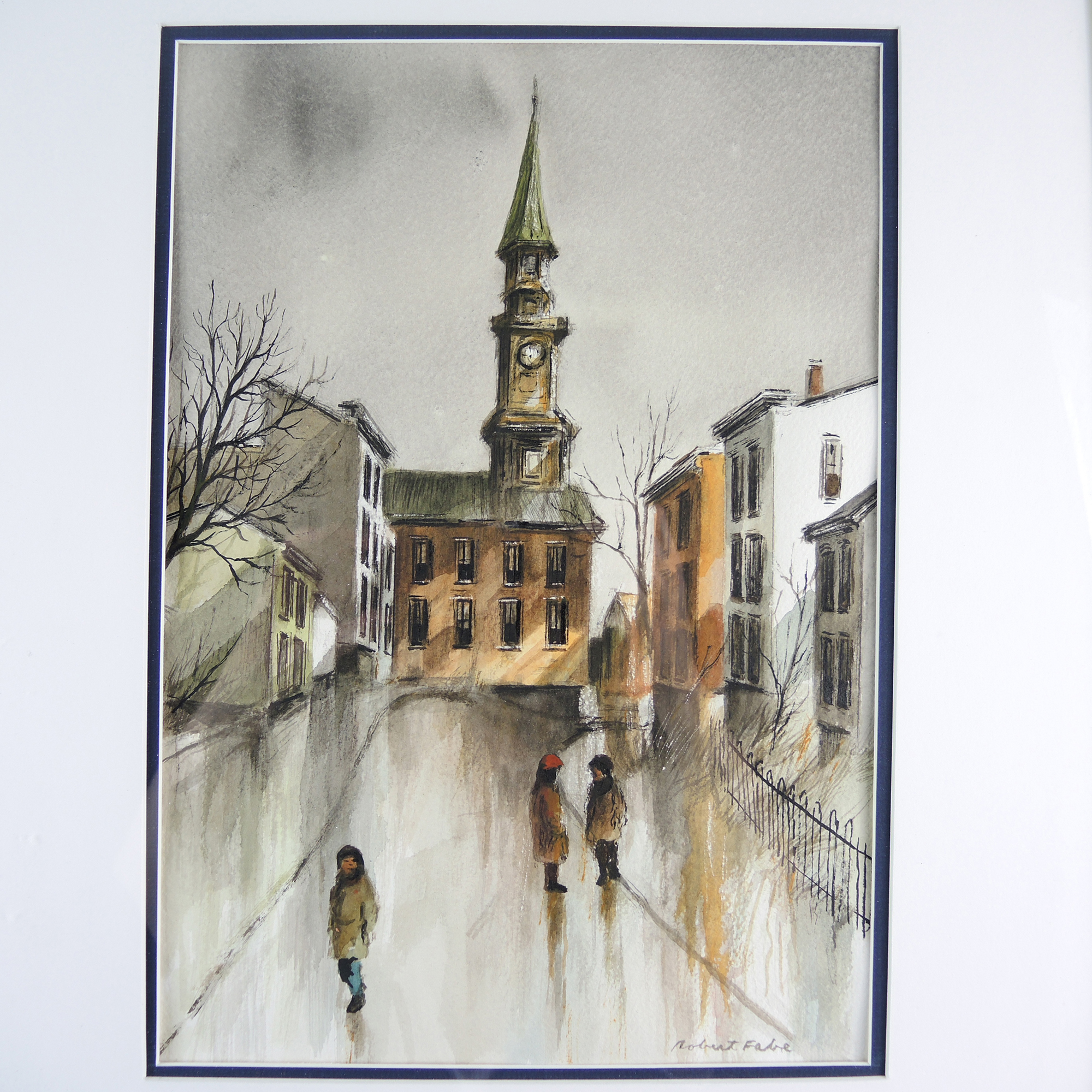 Robert Fabe Original Signed Painting