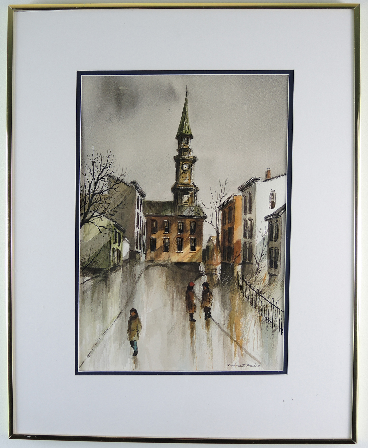 Robert Fabe Original Signed Painting