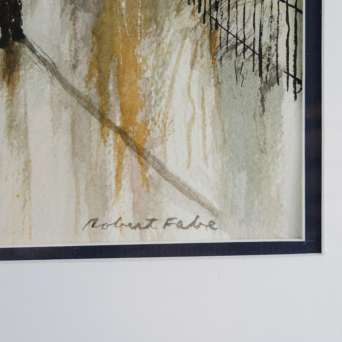 Robert Fabe Original Signed Painting