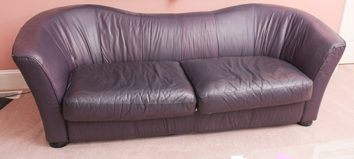 Quebec 69 Leather Sofa