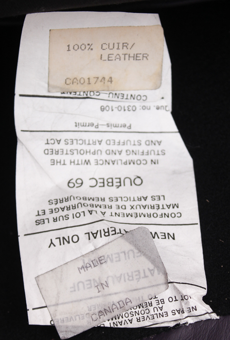 Quebec 69 Leather Sofa