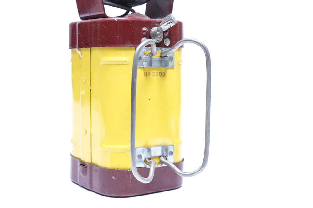 Mid Century Lanterns, Flashlight and Metal Box Assortment