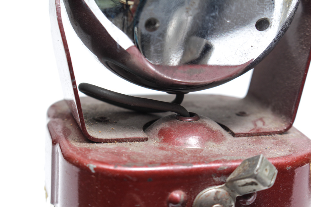Mid Century Lanterns, Flashlight and Metal Box Assortment