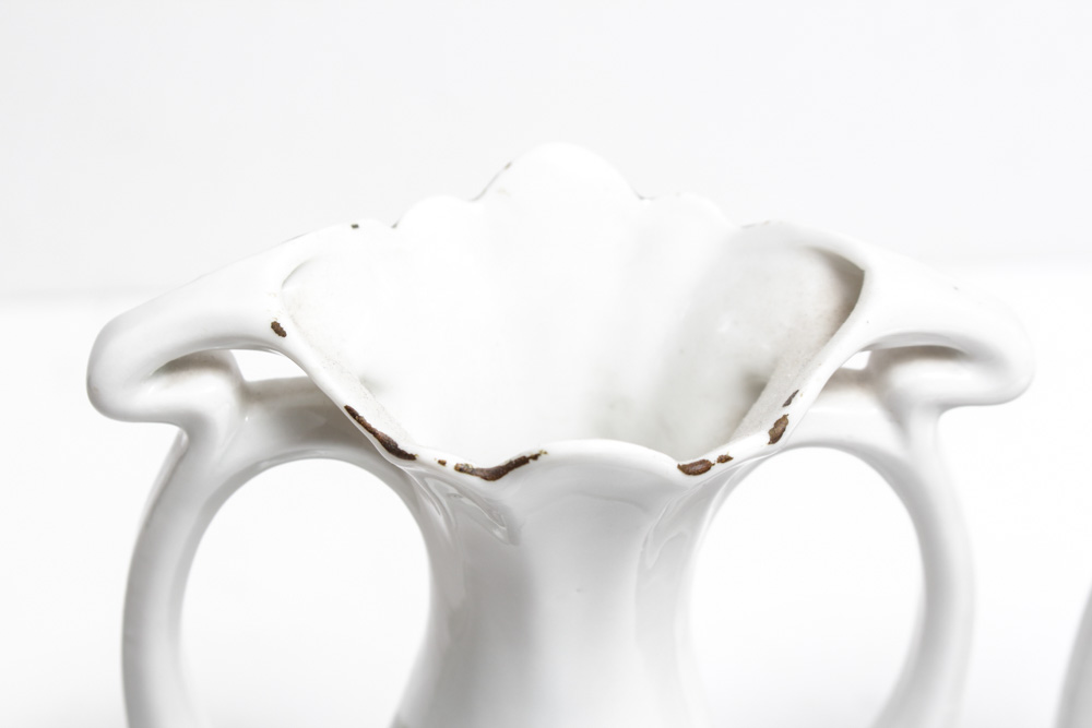 Porcelain Mantel Vases