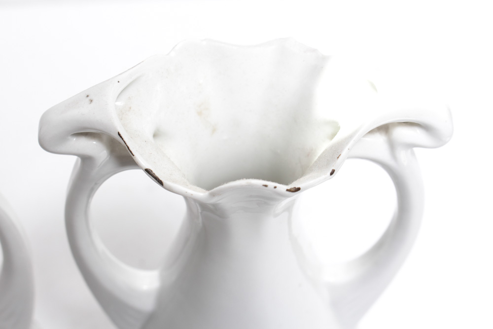 Porcelain Mantel Vases