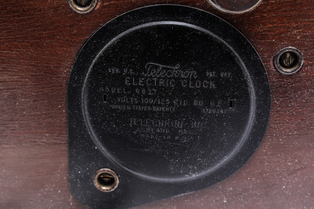 Telechron "Ships Bell" Mantle Clock