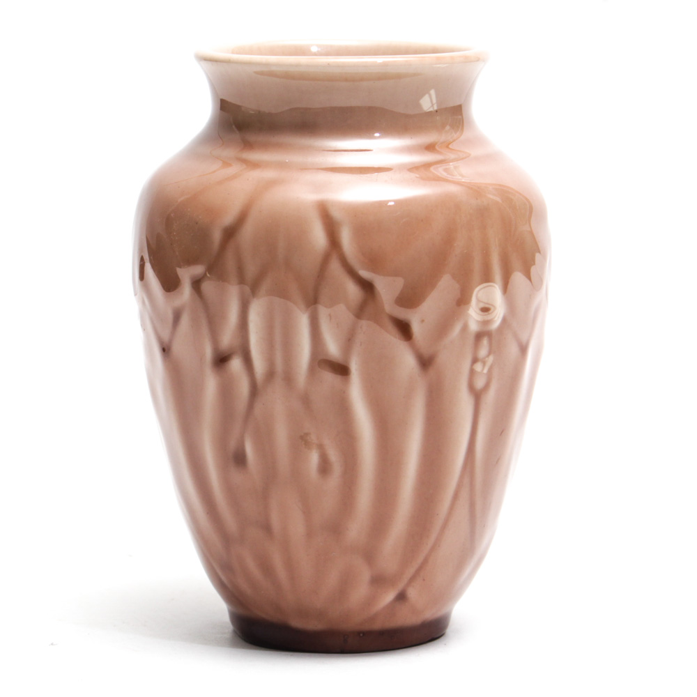 Rookwood Pottery Lotus Moth Vase