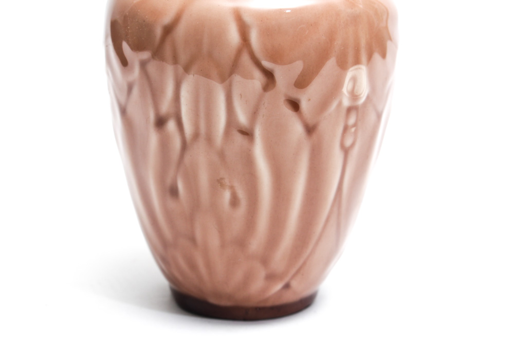 Rookwood Pottery Lotus Moth Vase