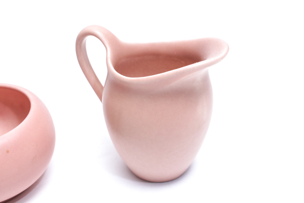1947 Rookwood Creamer and Sugar Bowl Pair