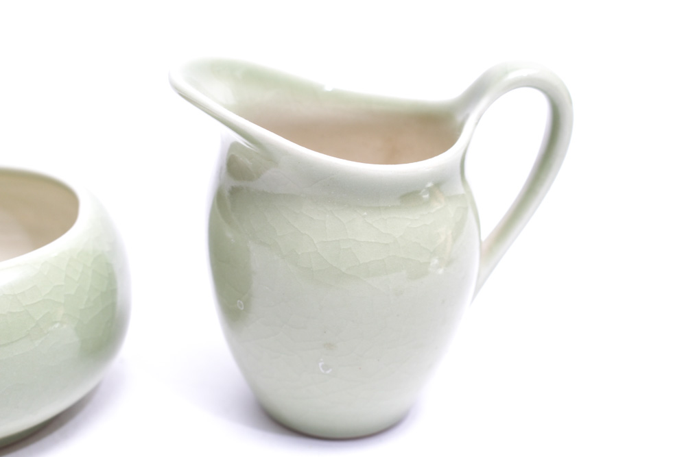 1947 Rookwood Creamer and Sugar Bowl Pair