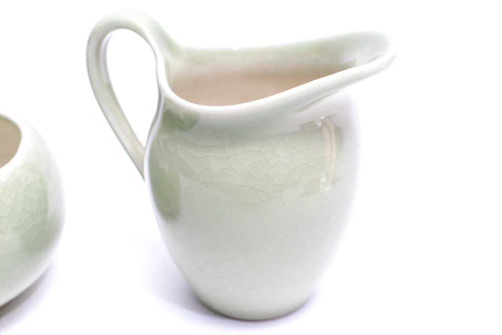 1947 Rookwood Creamer and Sugar Bowl Pair