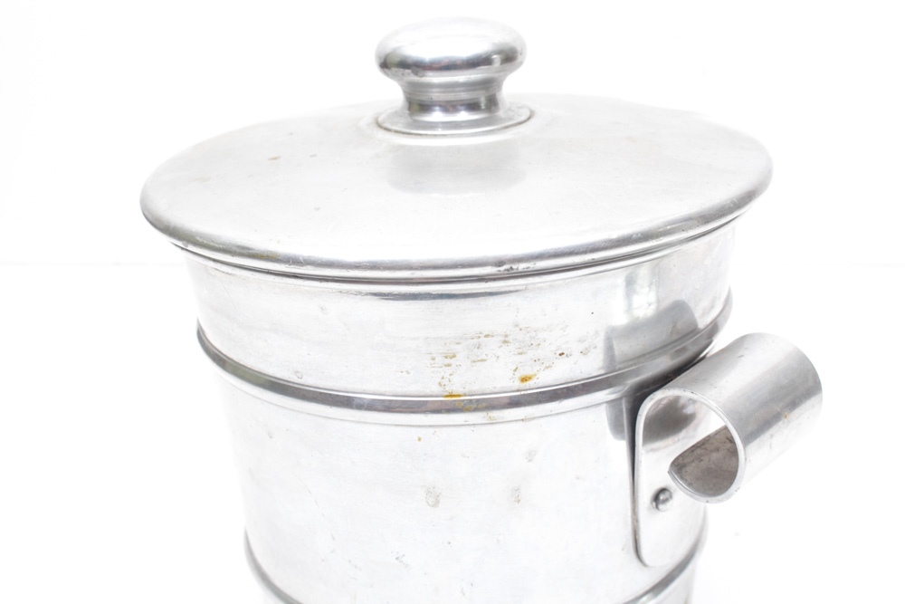 Kraftware Aluminum Ice Bucket and Shaker