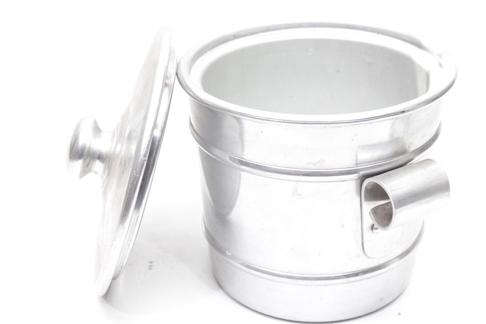 Kraftware Aluminum Ice Bucket and Shaker