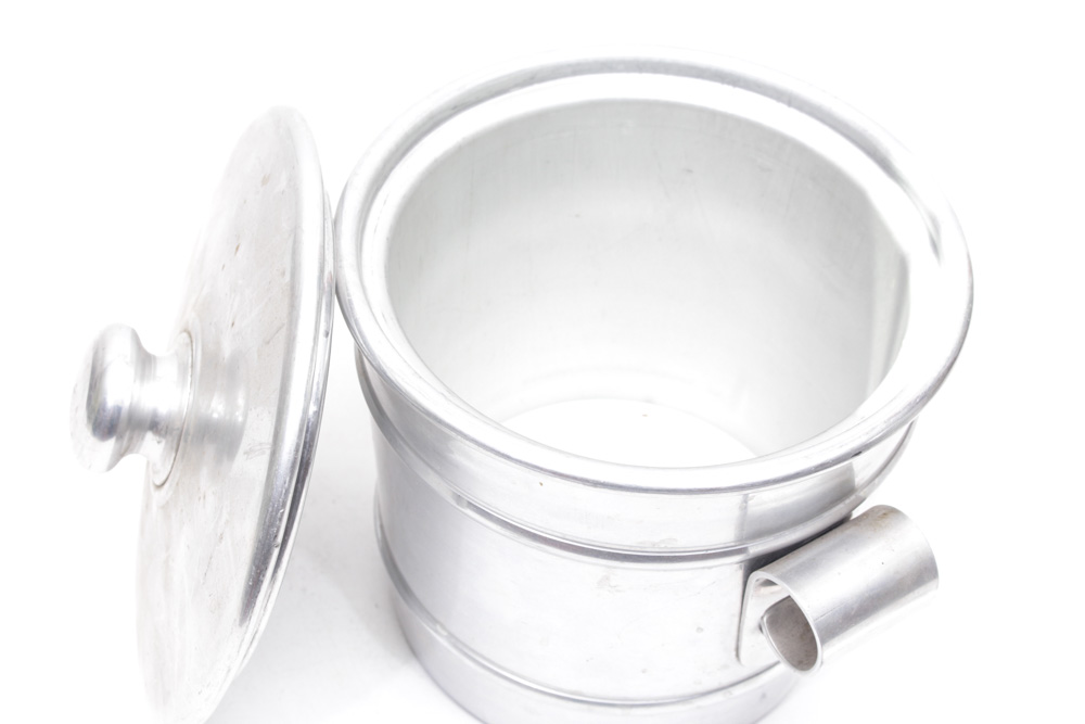 Kraftware Aluminum Ice Bucket and Shaker