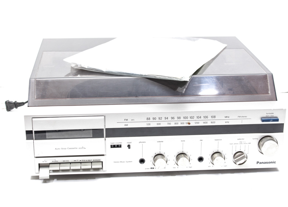 Panasonic Turntable Stereo