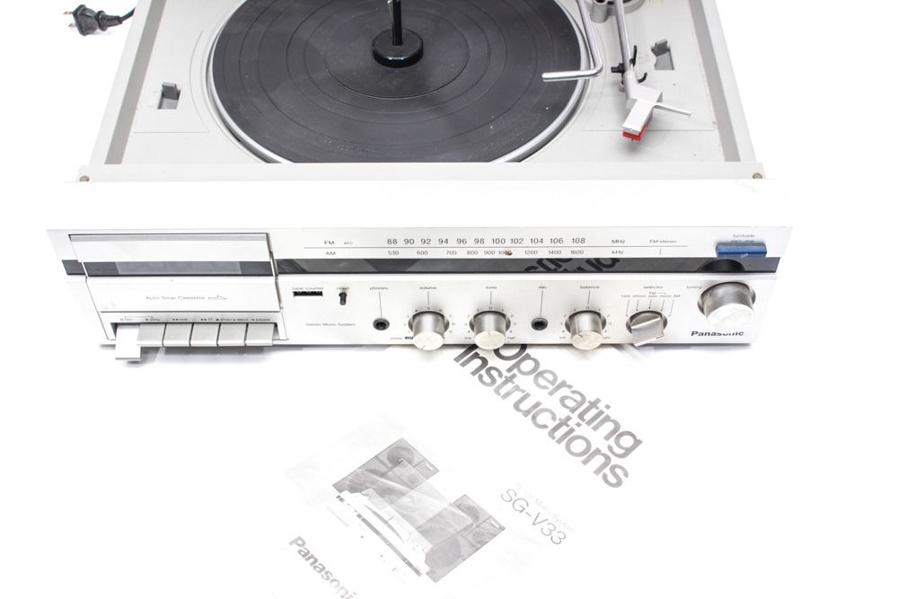 Panasonic Turntable Stereo