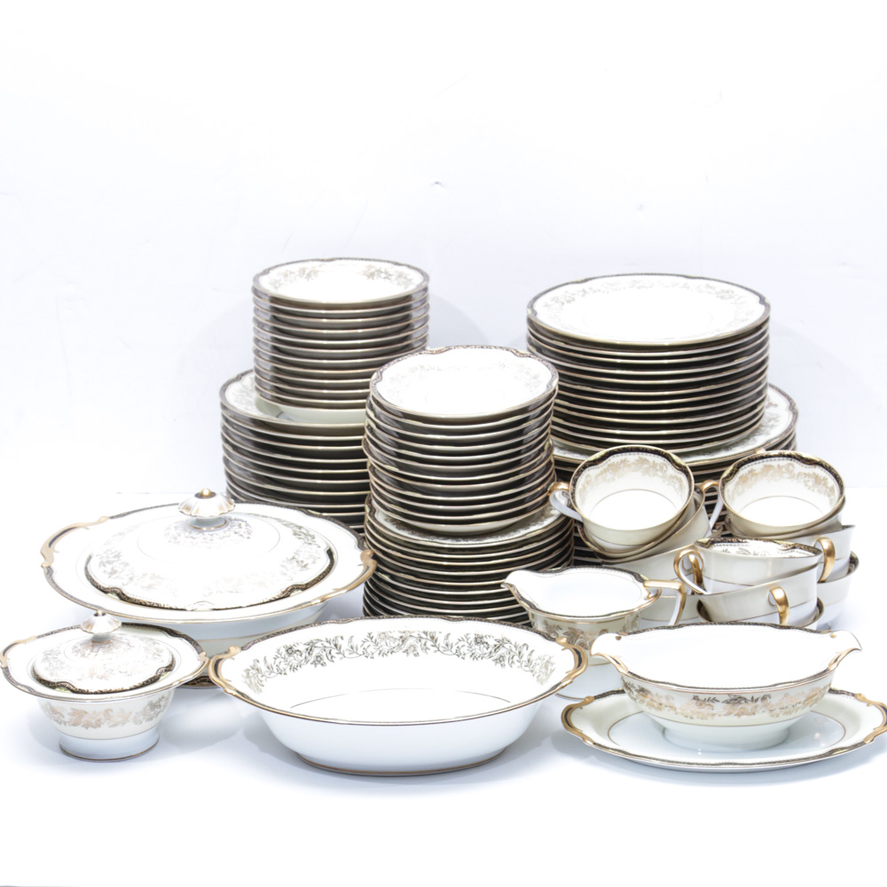 Noritake "Retel" China Service for Twelve