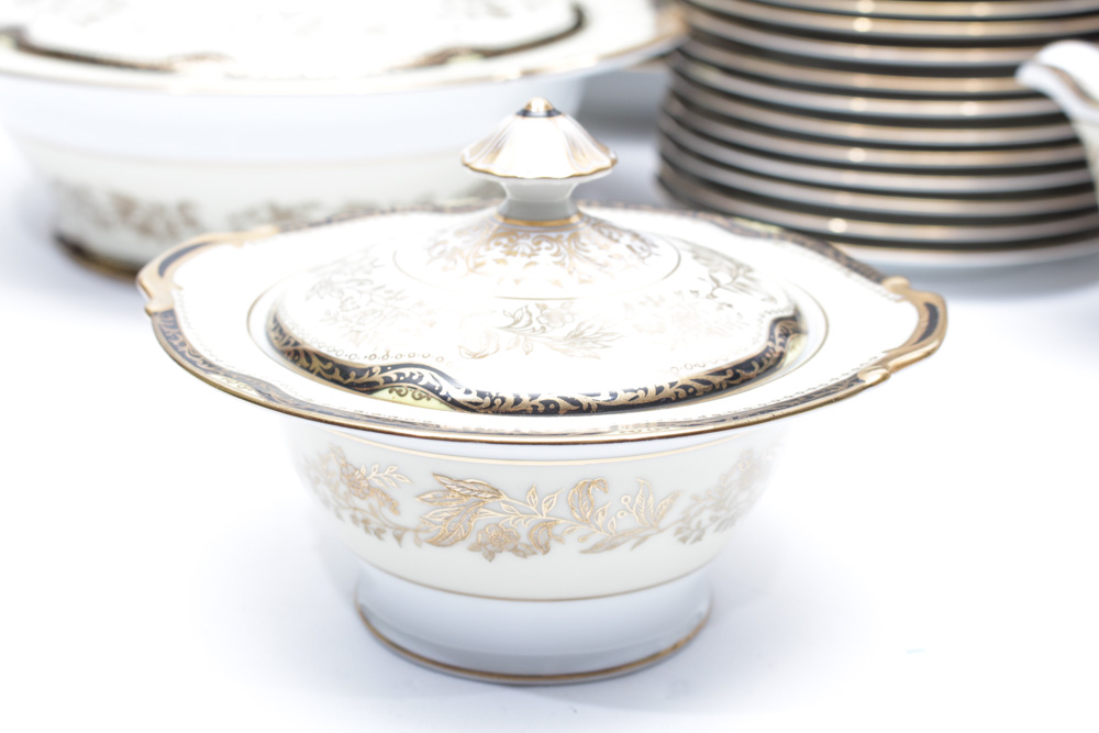 Noritake "Retel" China Service for Twelve
