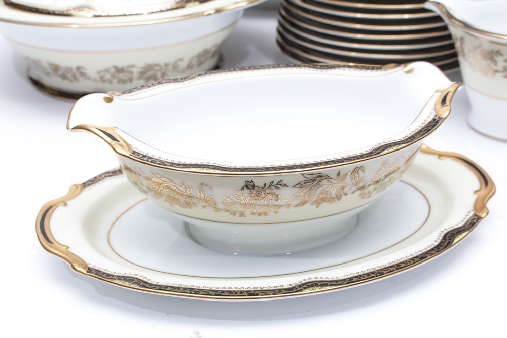 Noritake "Retel" China Service for Twelve