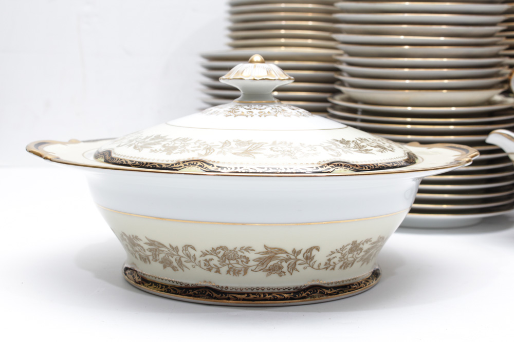 Noritake "Retel" China Service for Twelve