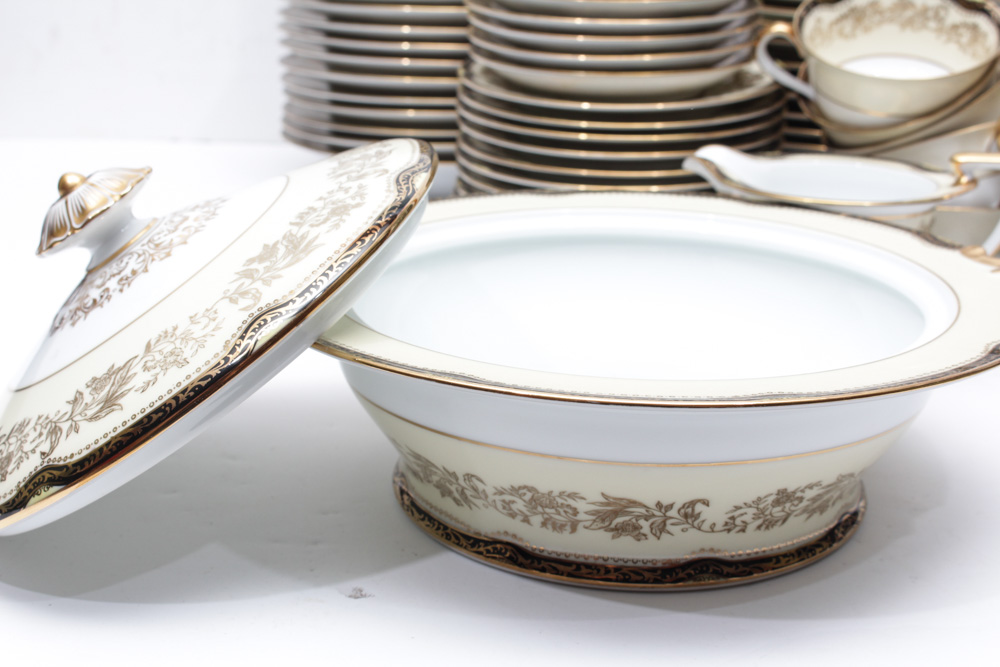 Noritake "Retel" China Service for Twelve