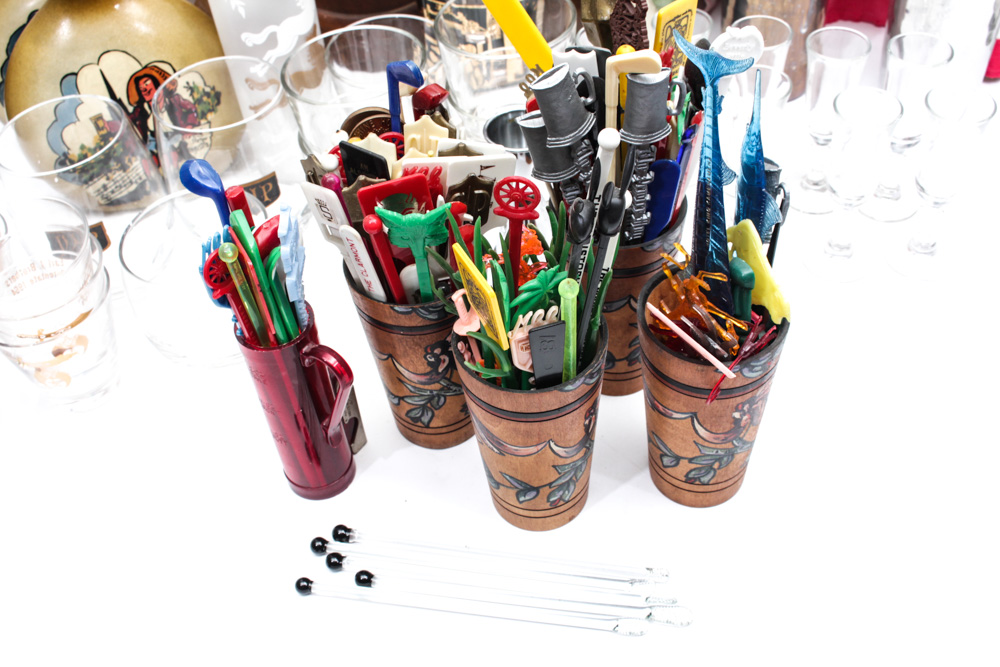 Extensive Mid-Century Barware Collection