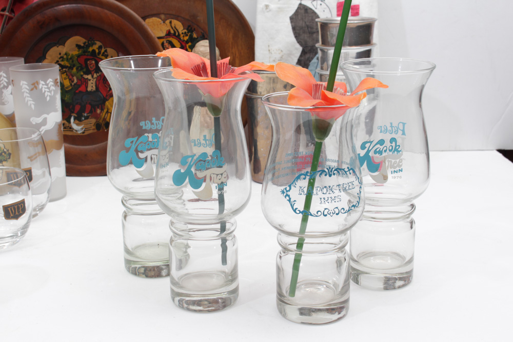 Extensive Mid-Century Barware Collection