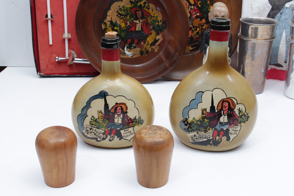 Extensive Mid-Century Barware Collection