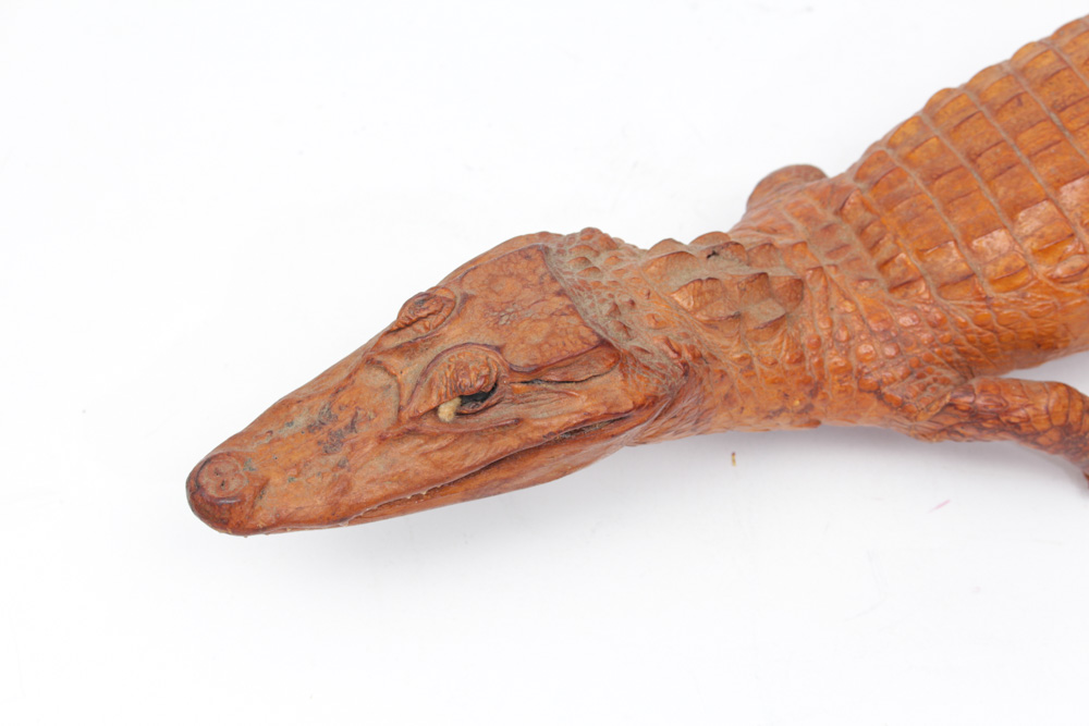 Vintage Taxidermy Alligator
