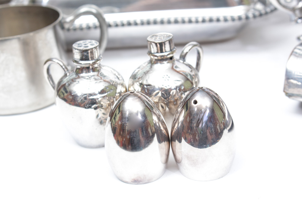 Silver Plate Assortment Featuring Reed & Barton