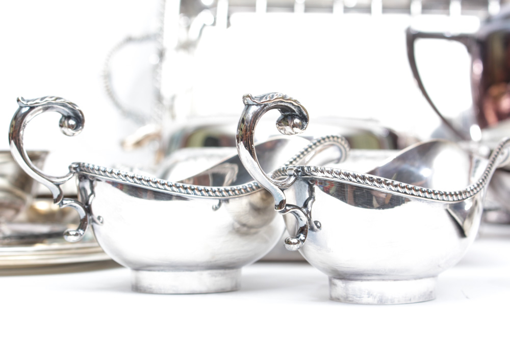 Silver Plate Assortment Featuring Reed & Barton