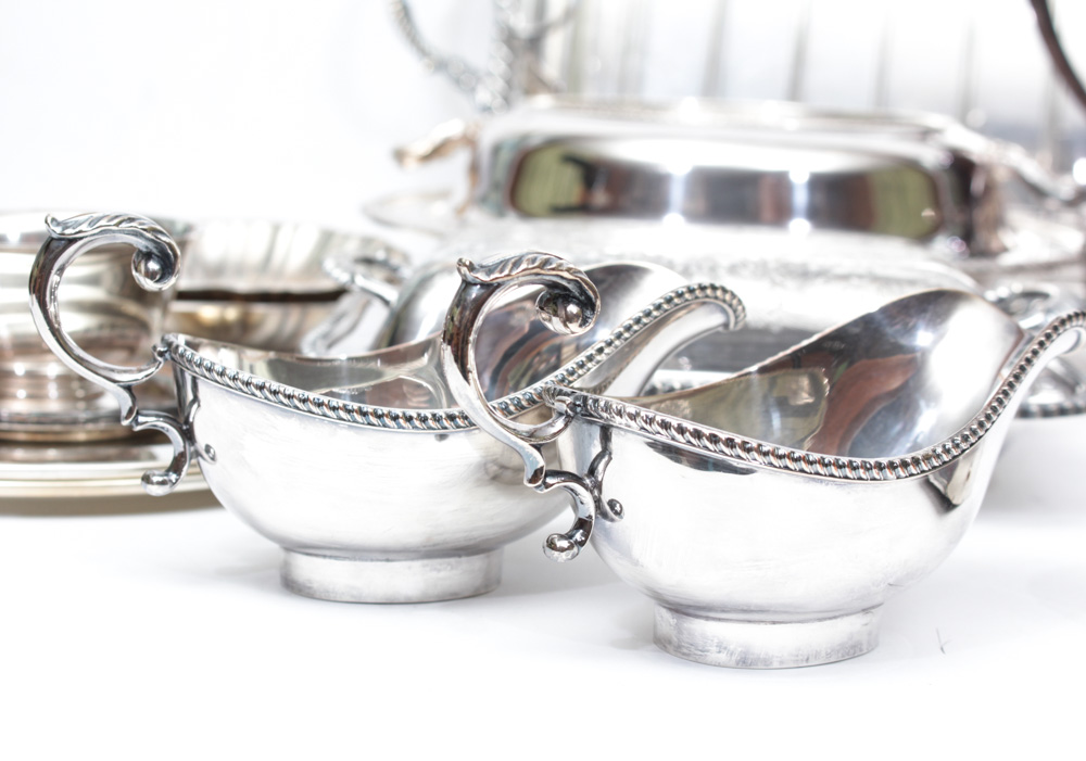 Silver Plate Assortment Featuring Reed & Barton