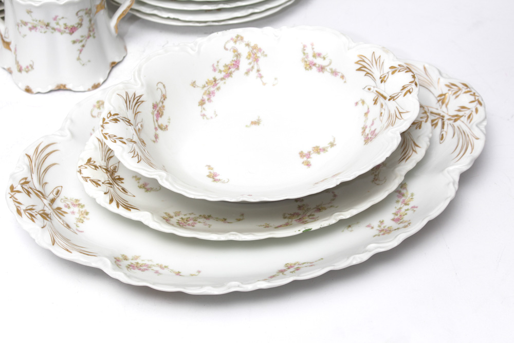 Antique Theodore Haviland Limoges "Norma" China Collection