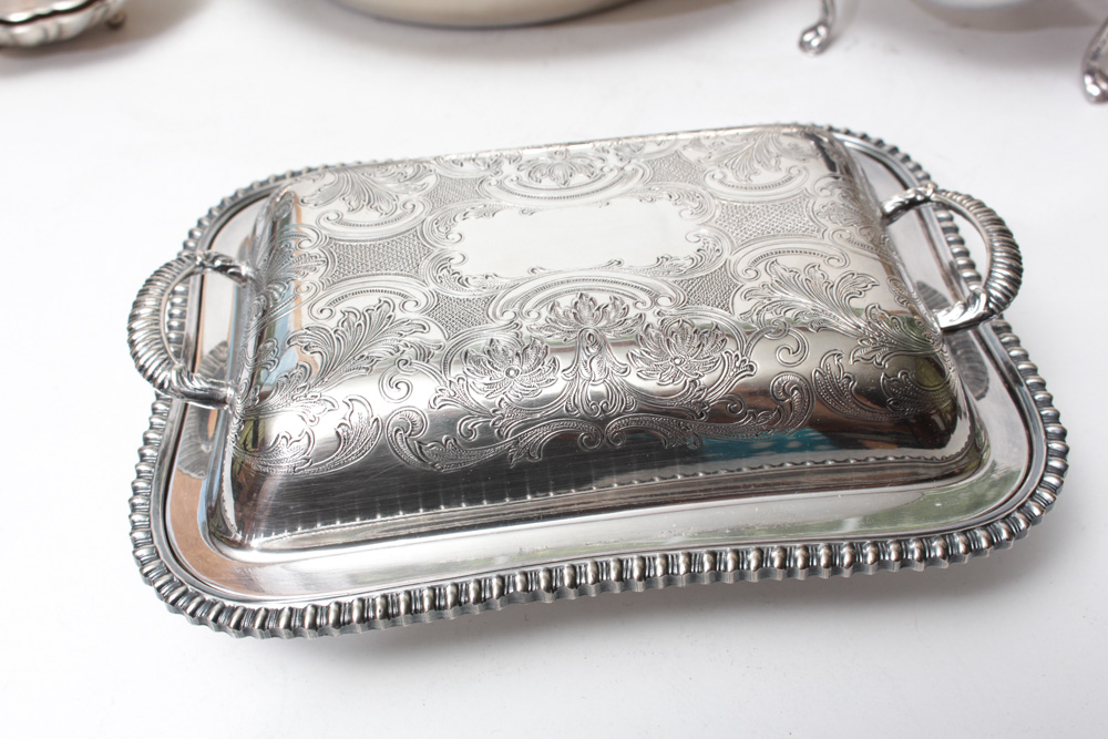 Silver Plate Assortment Featuring Reed & Barton
