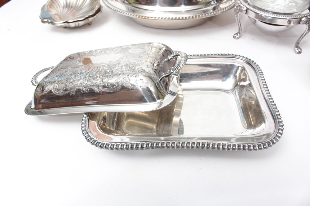 Silver Plate Assortment Featuring Reed & Barton