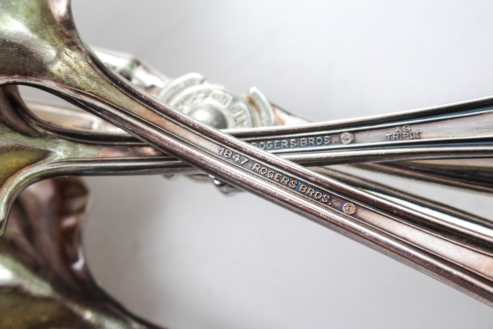 Silver Plate Assortment Featuring William Rogers Co.