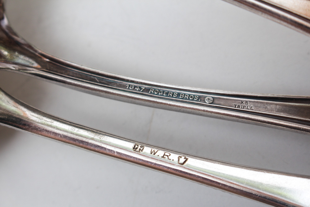 Silver Plate Assortment Featuring William Rogers Co.