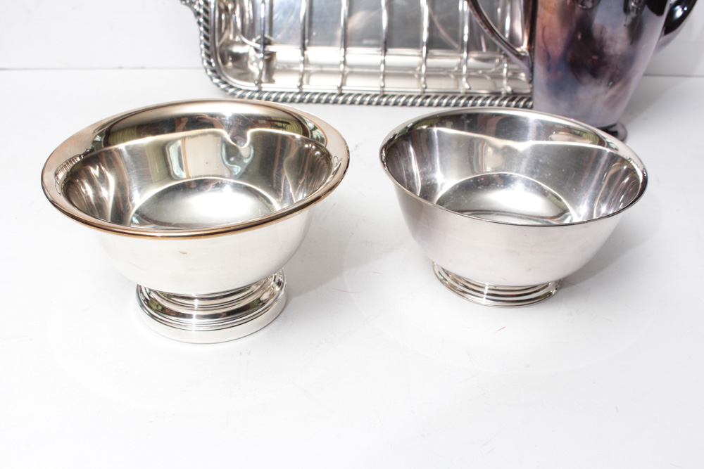 Silver Plate Assortment Featuring Reed & Barton