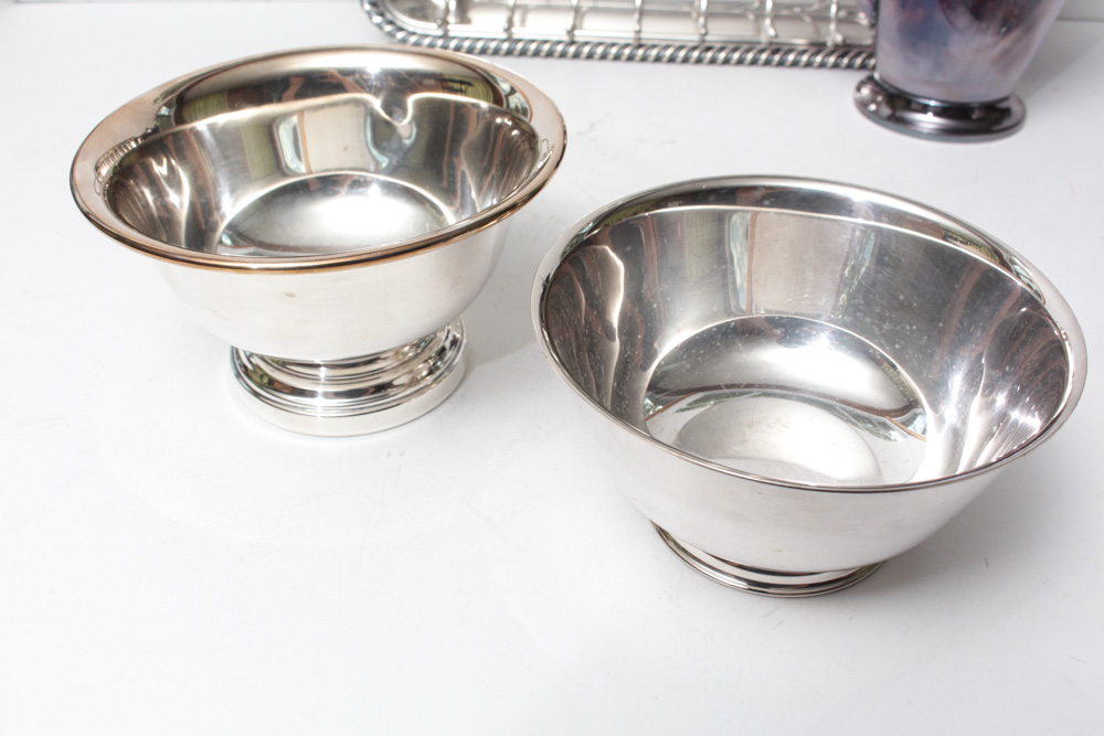 Silver Plate Assortment Featuring Reed & Barton