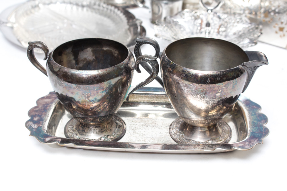 Silver Plate Assortment Featuring William Rogers Co.