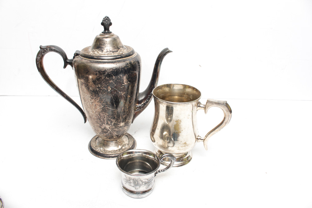 Silver Plate Assortment Featuring William Rogers Co.