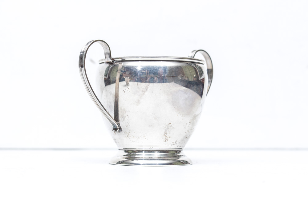 Preisner Sterling Silver Creamer and Sugar