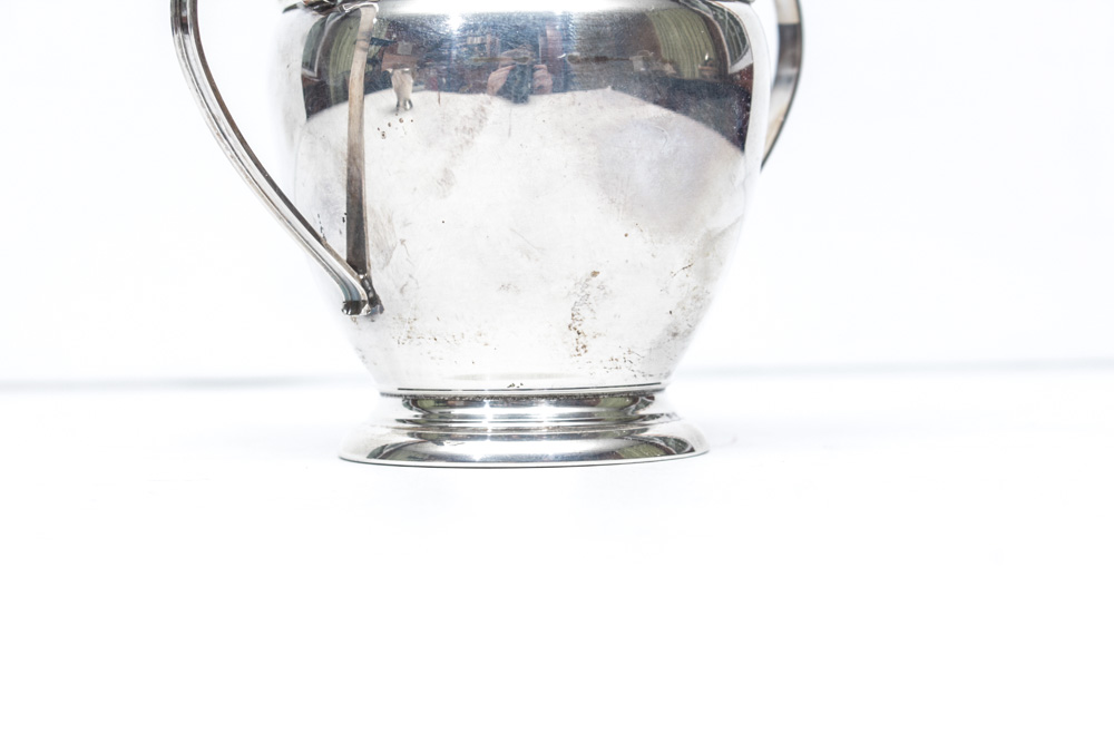 Preisner Sterling Silver Creamer and Sugar