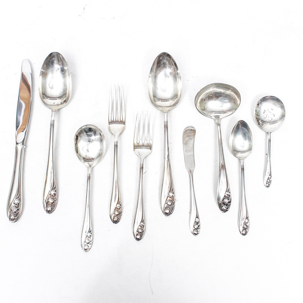 Gorham "Lily of the Valley" Sterling Silver Flatware