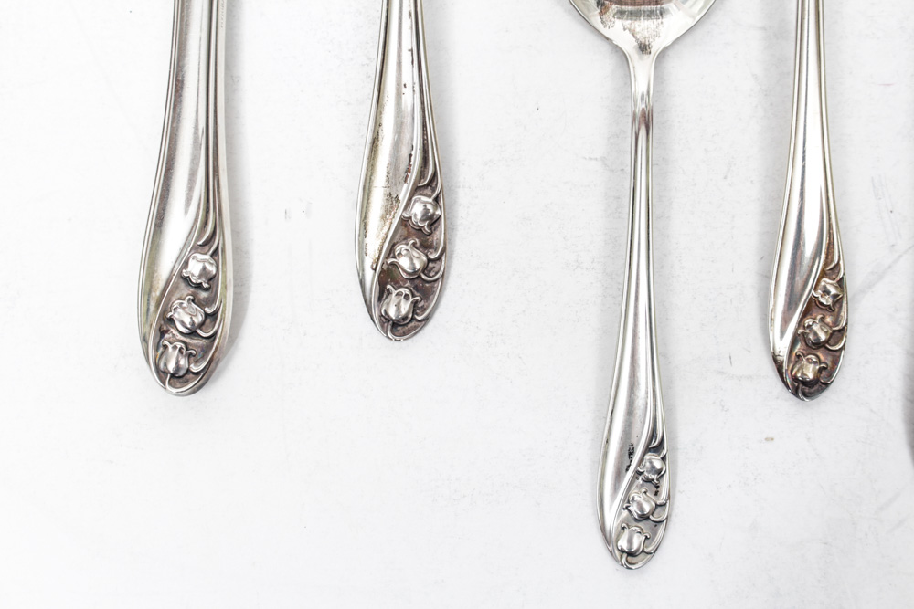 Gorham "Lily of the Valley" Sterling Silver Flatware