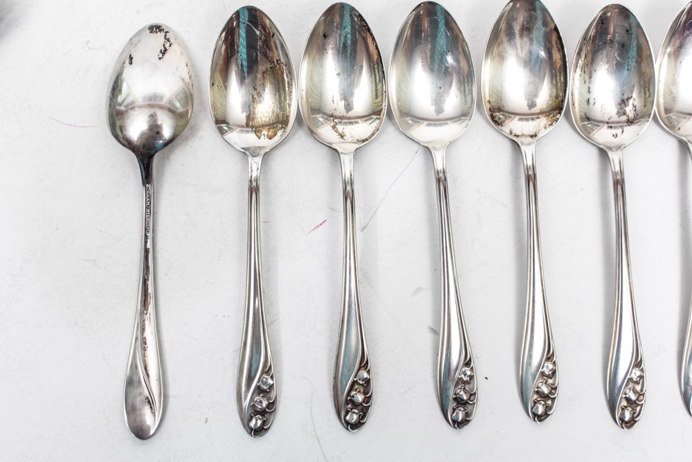 Gorham "Lily of the Valley" Sterling Silver Flatware