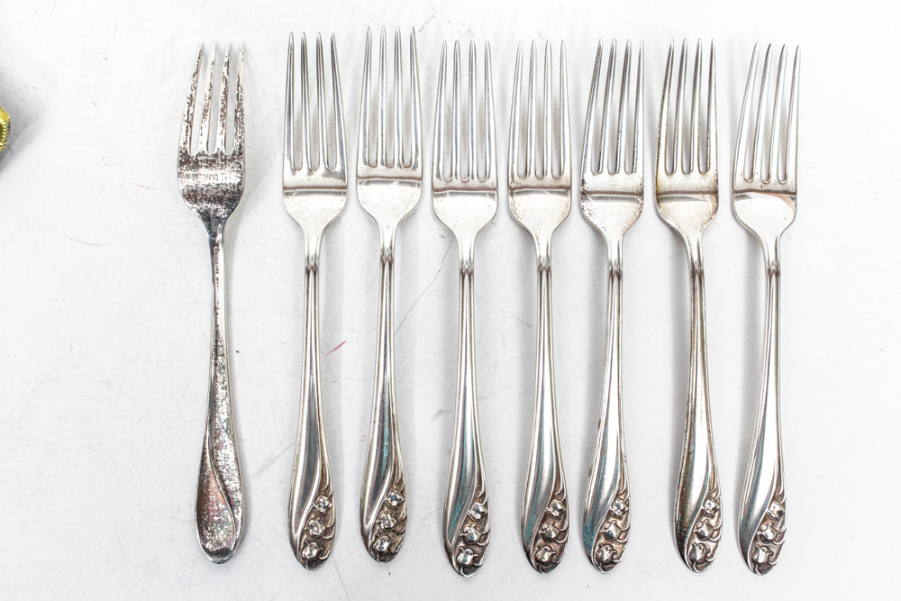 Gorham "Lily of the Valley" Sterling Silver Flatware