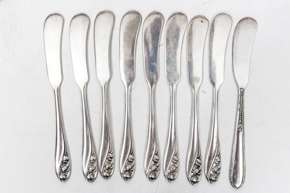 Gorham "Lily of the Valley" Sterling Silver Flatware
