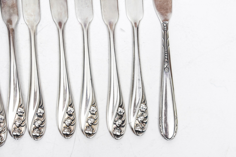 Gorham "Lily of the Valley" Sterling Silver Flatware