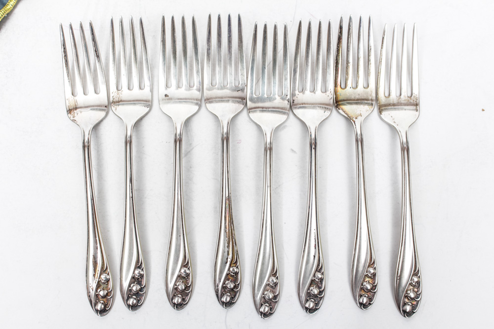 Gorham "Lily of the Valley" Sterling Silver Flatware